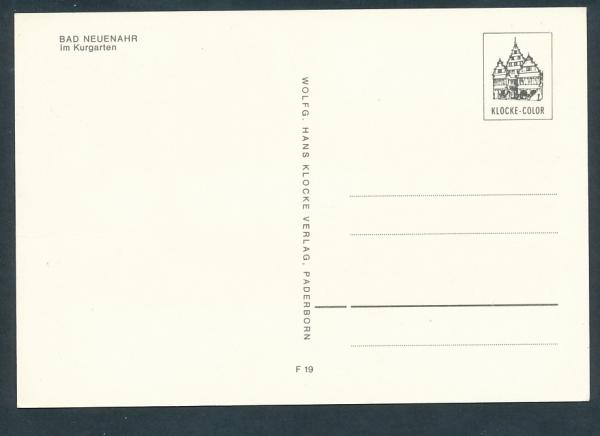 Im Kurgarten in Bad Neuenahr